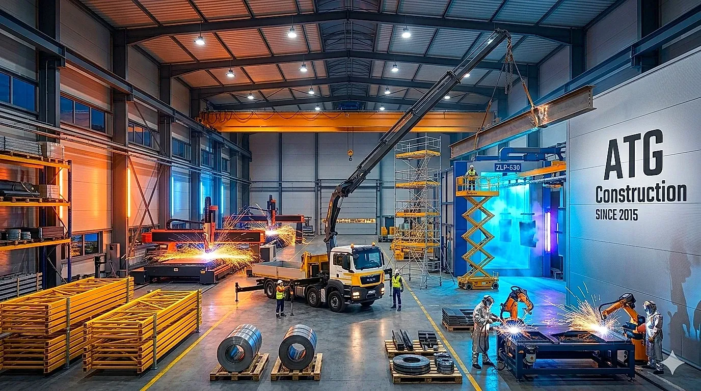 ATG Construction — завод строительного оборудования и металлоконструкций в Астане