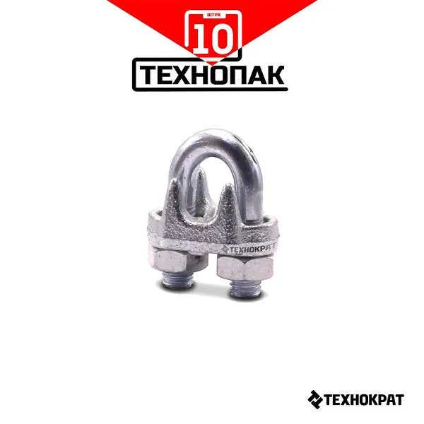 Хомут-зажим стального троса для люльки ZLP-630